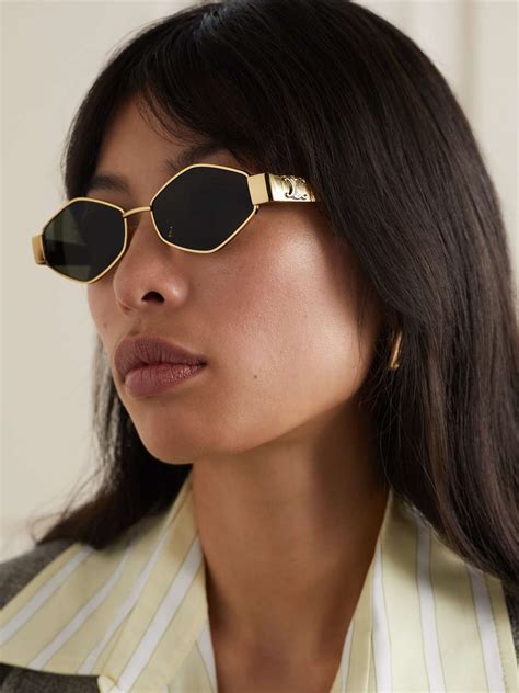 saks off 5th celine sunglasses|celine gold and black sunglasses.